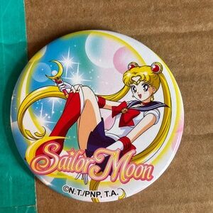 Sailor Moon Button 3 Inches Sailor Guardian Pin Usagi Hot Topic